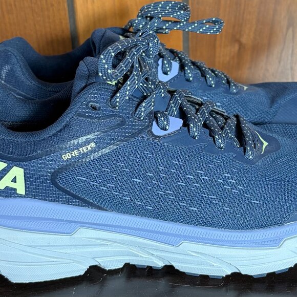 Hoka One One HOKA Challenger ATR 6 Blue Graphite Blue Glass Women's Sz 7 - EUC - Picture 2 of 9